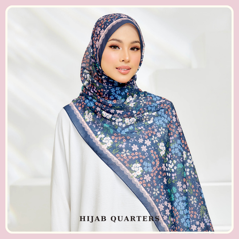 Rempah Ratus Collection (Shawl Cinnamon Blue)